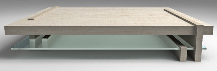 Interrupt Coffee Table Design by SIDD Fine Woodworking