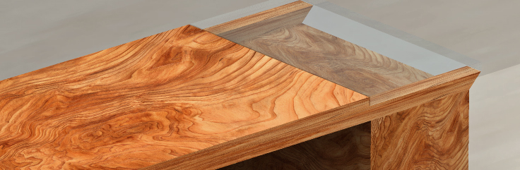 Metric Coffee Table Design by SIDD Fine Woodworking